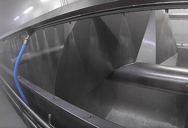 Czyszczenie chłodziarniki wirowej Czyszczenie chłodziarniki wirowej